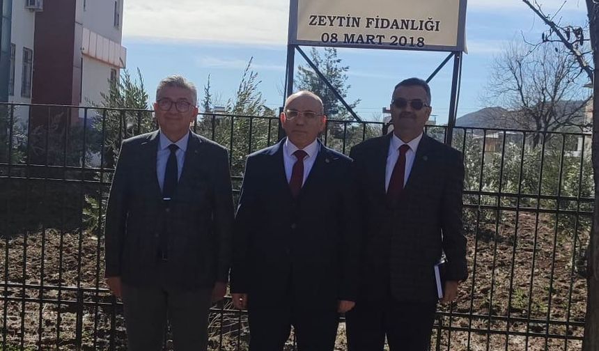 Gaziantep’te TSKGV’ye zeytin gelirinden bağış: Bağışçılara berat ve madalya takdim edildi