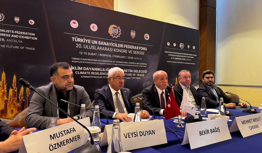 TUSAF Başkanı Çakmak’tan çarpıcı açıklama! Türk unu markası ile ayakta duruyor