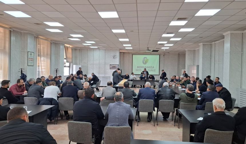 TİGEM’in 15 bin ton mısır satışı GTB’de gerçekleşti!