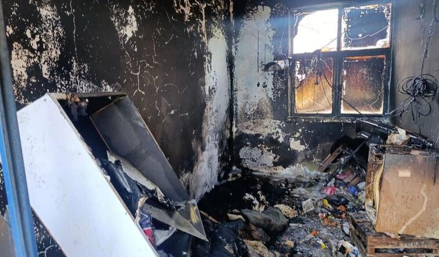 Gaziantep’in komşu ilinde bir evde yangın çıktı! 1 kişi hayatını kaybetti