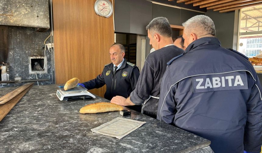 Zabıta ekiplerinden sıkı denetim