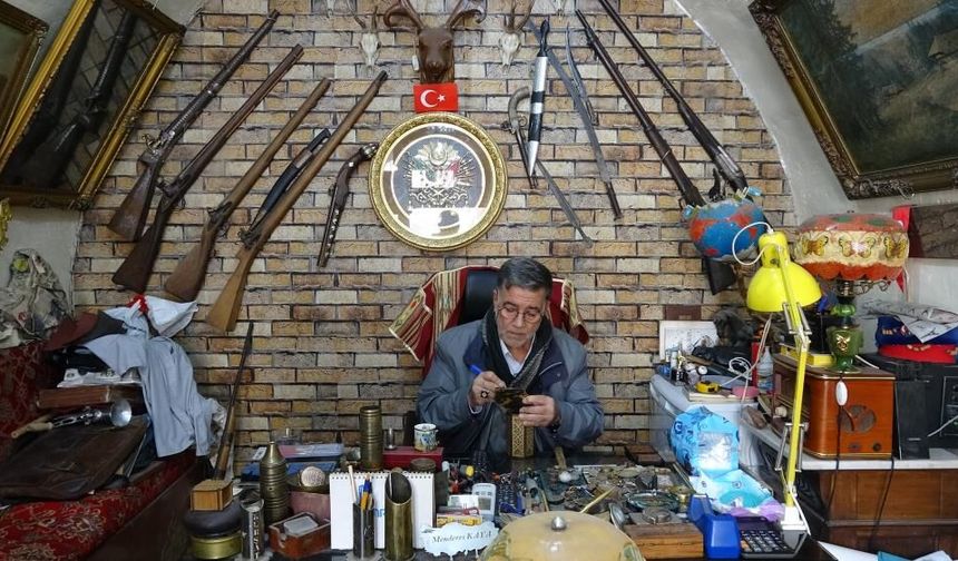 Gaziantep’te antikacılardan antika tutkunlarına uyarı! "Her eski antika değil"