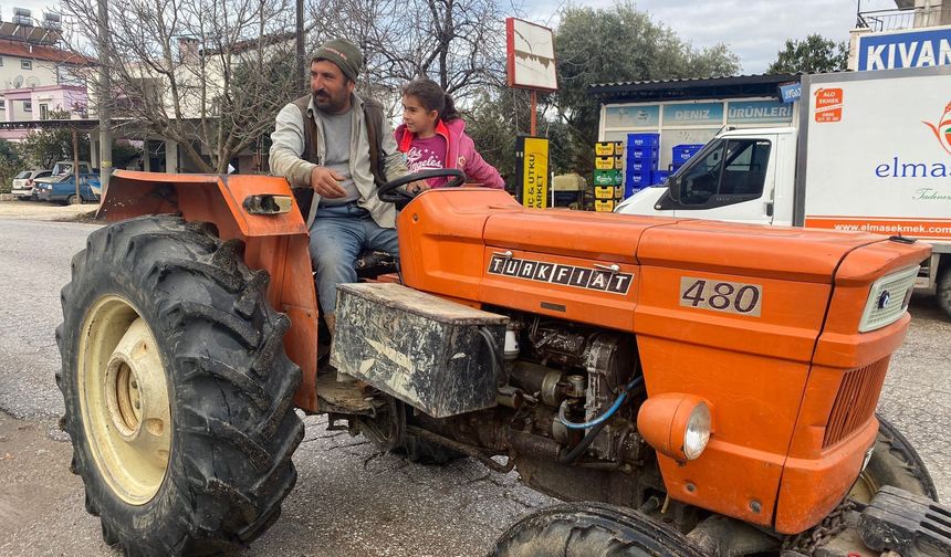 Taşımalı eğitimde servis ihalesine giren olmadı, traktör ve motosikletler okul servisi oldu