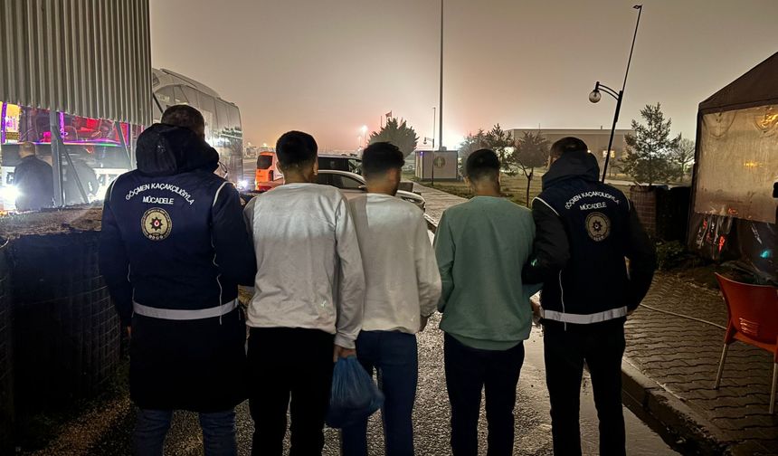 Türkiye’ye kaçak girmeye çalışan şahıslar Gaziantep’te yakalandı
