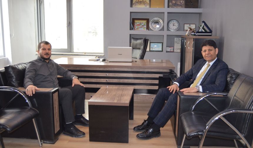 Gaziantep Bölge Müdürü Taşkın’da Referans Gazetesi’ne ziyaret! 30 yıllık çınar…