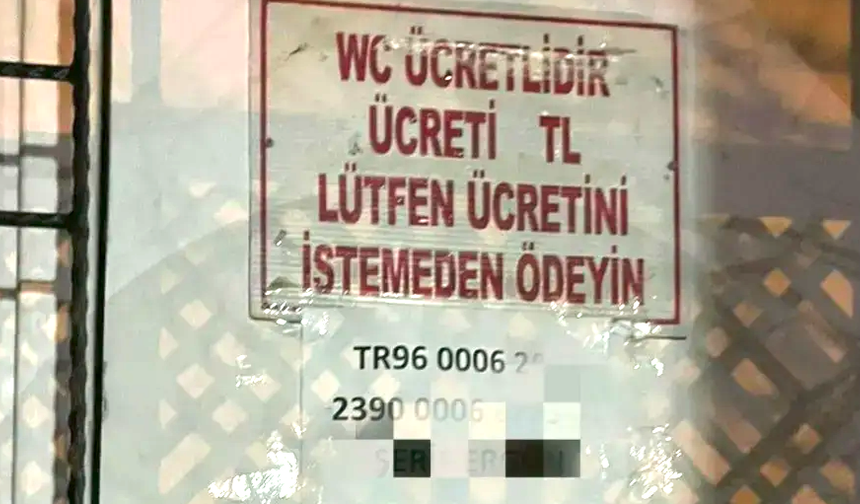 Gaziantep’te bu görüntüleri görenleri şok etti! Cami tuvaletinde İban dönemi