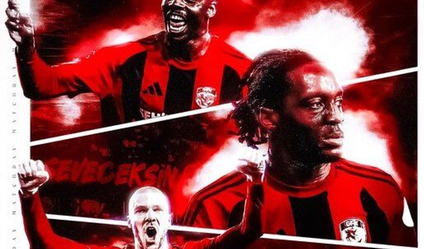 Gaziantep FK- Samsunspor maçı ilk 11'i açıklandı!