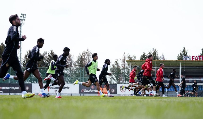 Gaziantep FK’da Alanyaspor hazırlıkları tam gaz!