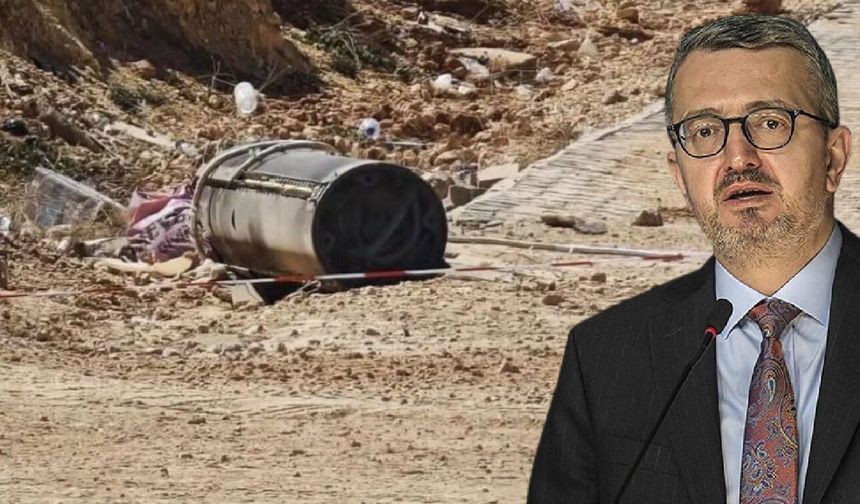 Burhanettin Duran’dan Gaziantep’e düşen füze ile ilgili açıklama