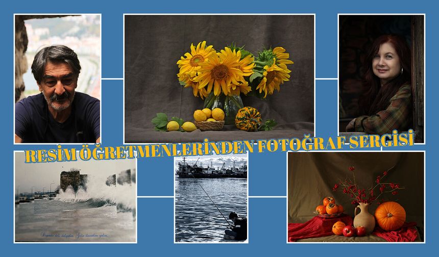 Resim öğretmenlerinden Sanko Sanat Galerisi’nde fotoğraf sergisi