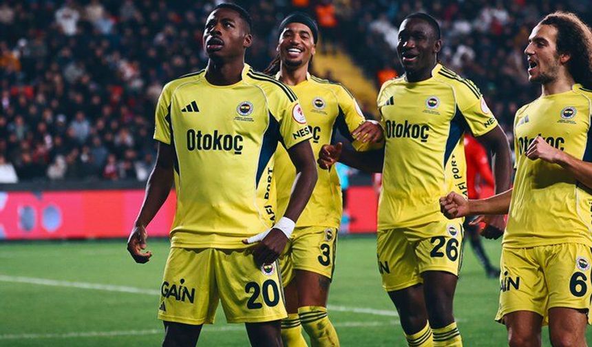 Gaziantep FK: 0 – Fenerbahçe: 4 (Maç Özeti)