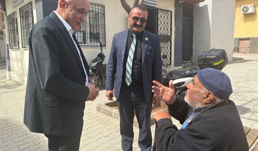 CHP Gaziantep Milletvekili Meriç mahalle ziyaretlerini sürdürüyor