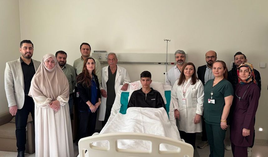 Gaziantep’te 75 yanıkla geldi, umutla taburcu oldu