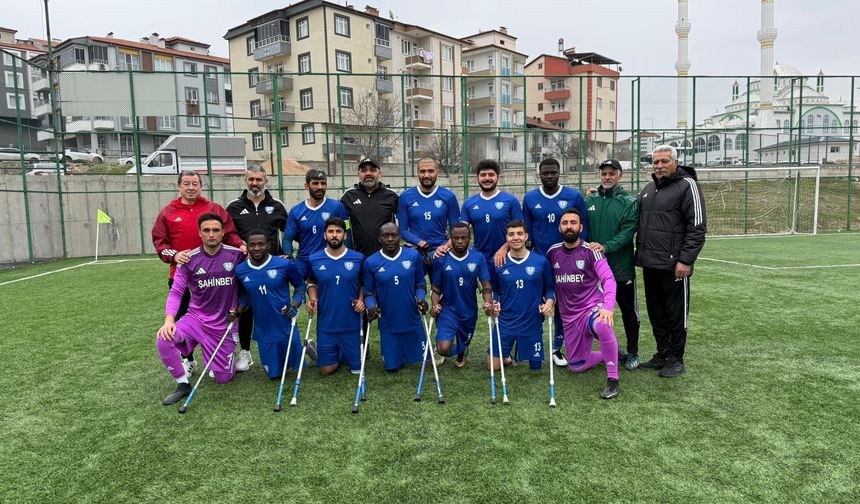 Şahinbey Ampute’den farklı galibiyet