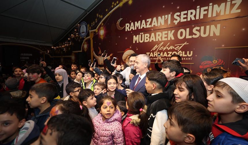 Şahinbey, Gaziantep'te ramazan etkinlikleriyle gönülleri ısıtıyor