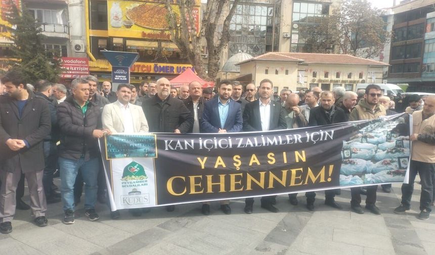 İran’a yönelik saldırılar Gaziantep’te protesto edildi! İslam dünyasına seslendiler...