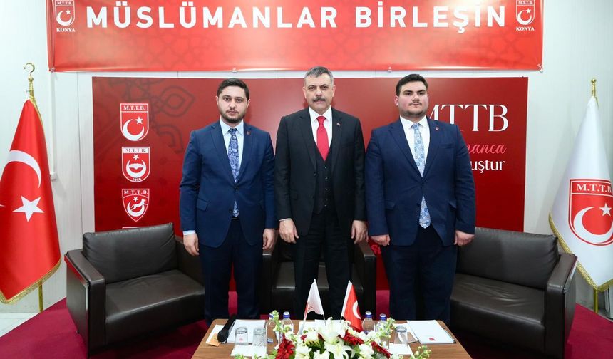 Milli Türk Talebe Birliği Bakan Çiftçi’yi ağırladı!