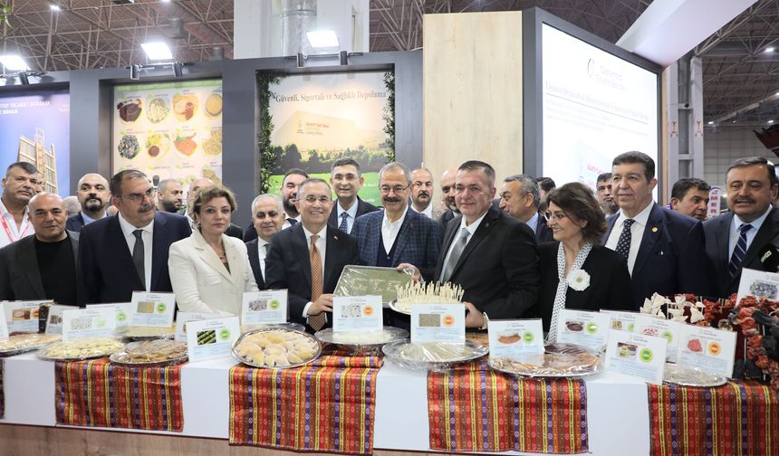Gaziantep’in tescilli lezzetleri GAPTARIM’da sahneye çıktı
