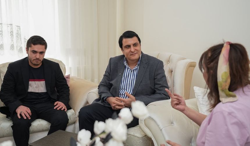 Başkan Yılmaz’dan Efe’ye anlamlı ziyaret!