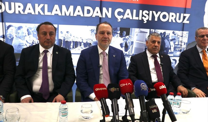 Yeniden Refah Partisi Genel Başkanı Erbakan, Gaziantep'te konuştu