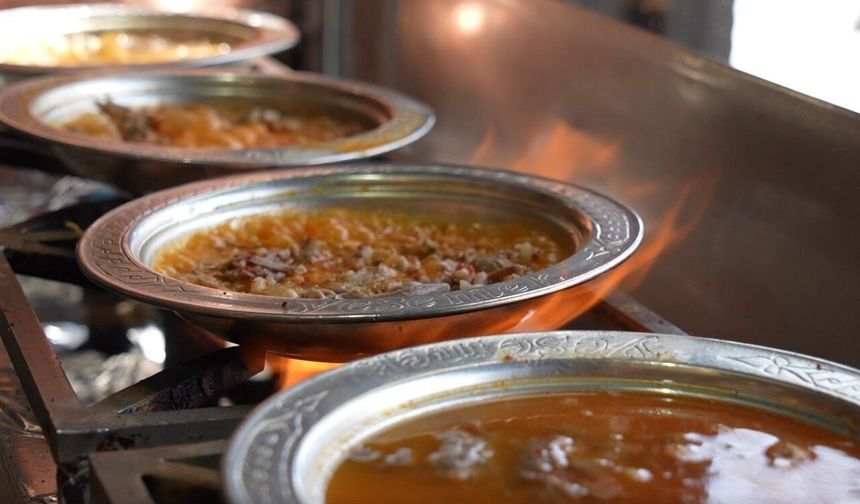 Gaziantep’te bahar aylarında tescilli lezzet Beyran’a yoğun ilgi