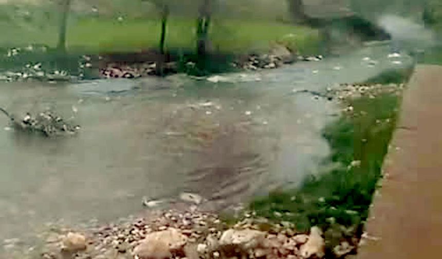 Gaziantep’te Ardıl Çayı yıllar sonra yeniden aktı