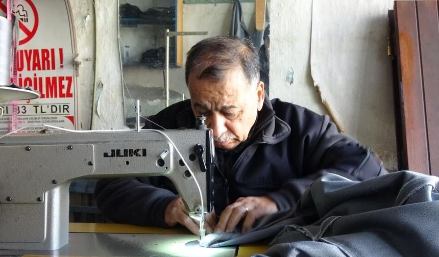 Gaziantep’te şalvar kültürünü 50 yıldır yaşatıyor! Yarım asırdır geleneksel şalvar dikiyor