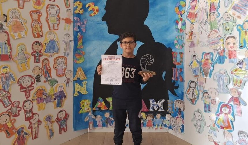 GKV’li öğrenci Robotik Kodlamada Roma yolcusu! Türkiye’yi temsil edecek