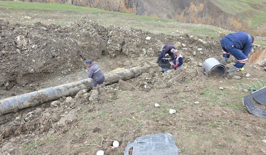 Heyelan içme suyu şebekesini vurdu! O ilçe 4 gündür susuz...