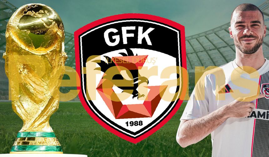 Gaziantep FK’nın yıldızı dünya kupasında!