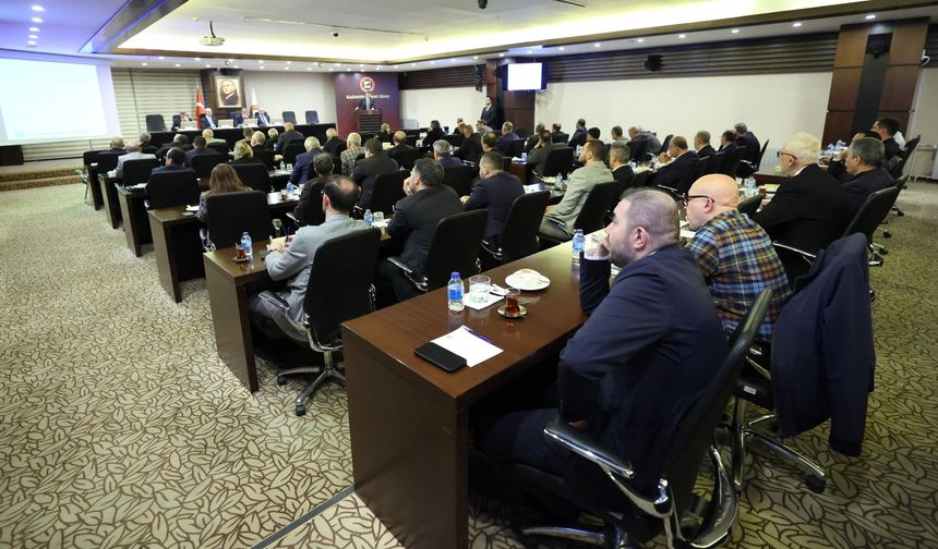 GSO meclisinde gündem Gaziantep’in ekonomik verileri