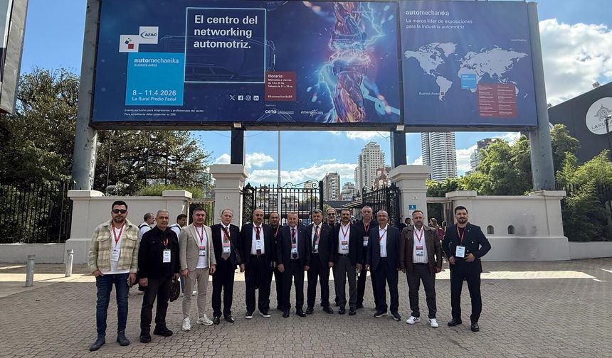 Gaziantep otomotiv sektöründen Arjantin’e çıkarma! Yeni pazar araştırması…