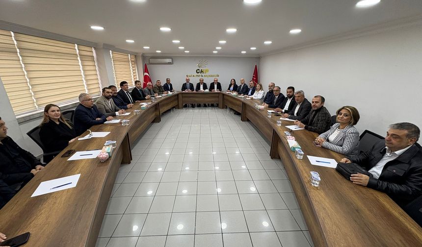 CHP Gaziantep’te kritik toplantı! Neler konuşuldu?