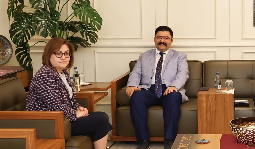 Murat Şerbetçi’den Başkan Şahin’e önemli ziyaret! Gaziantep’i konuştular…