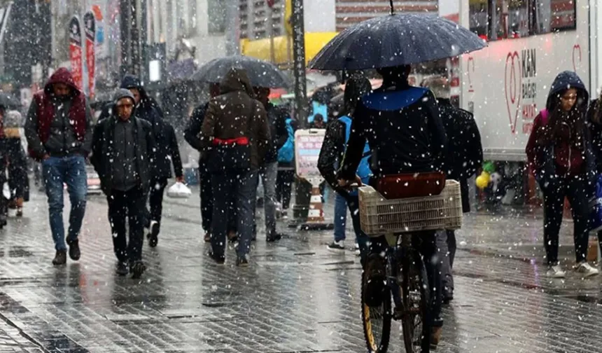 Kar ve sağanak kapıda! Meteorolojiden 6 il için sağanak ve kar yağışı uyarısı…