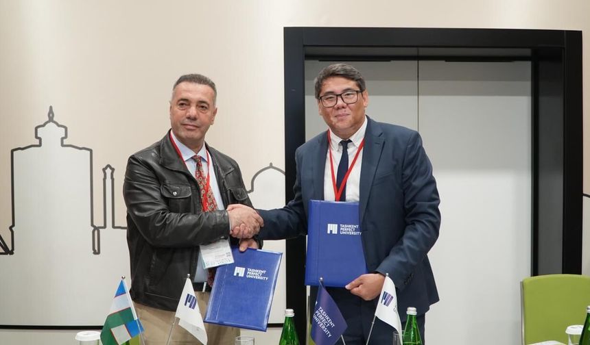 GAÜN ile Özbekistan Taşkent Perfekt Üniversitesi arasında işbirliği