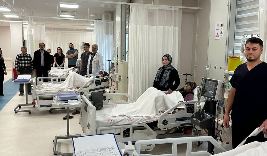 Gaziantep Nurdağı Devlet Hastanesi'nde hemodiyaliz ünitesi hizmete açıldı
