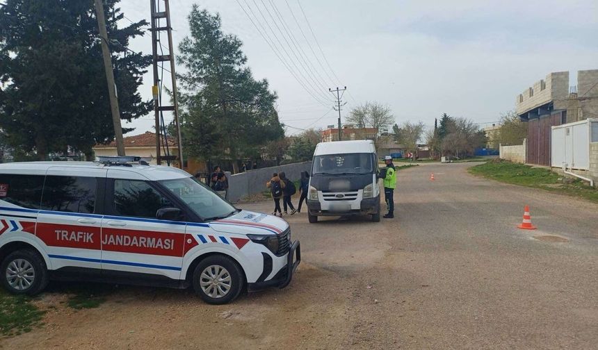 Gaziantep jandarmasından huzurlu okul önleri ve huzurlu sokaklar uygulaması