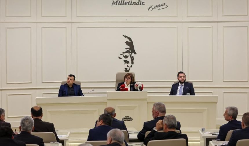 Gaziantep Büyükşehir Meclisi'nde Bakan Tekin'e Paye, Çiftçiye Destek!