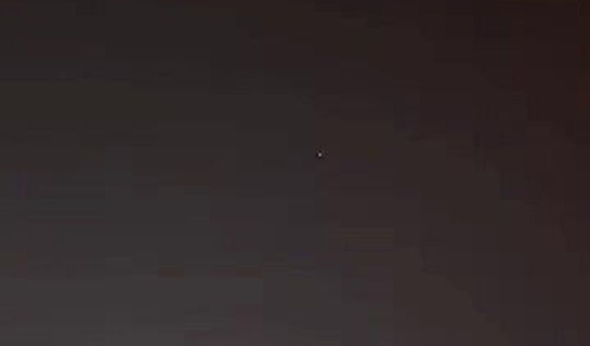 Gaziantep’te yine o gizemli görüntü belirdi! (VİDEO HABER)