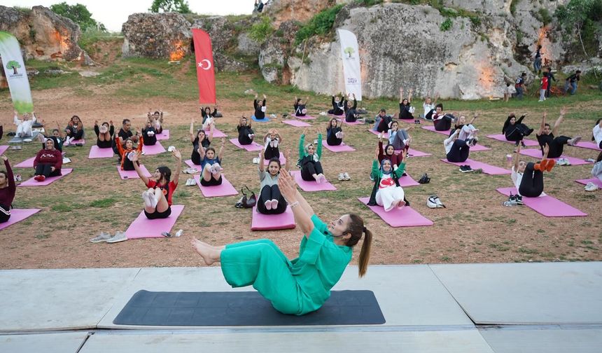 Gaziantep’te zihin ve beden buluşması! Yoğun ilgi gördü