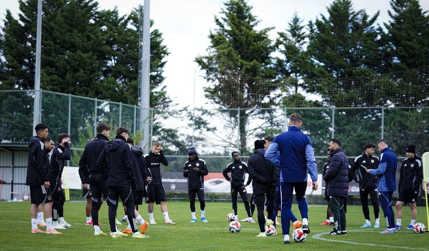 Gaziantep FK, Göztepe maçının hazırlıklarına devam etti
