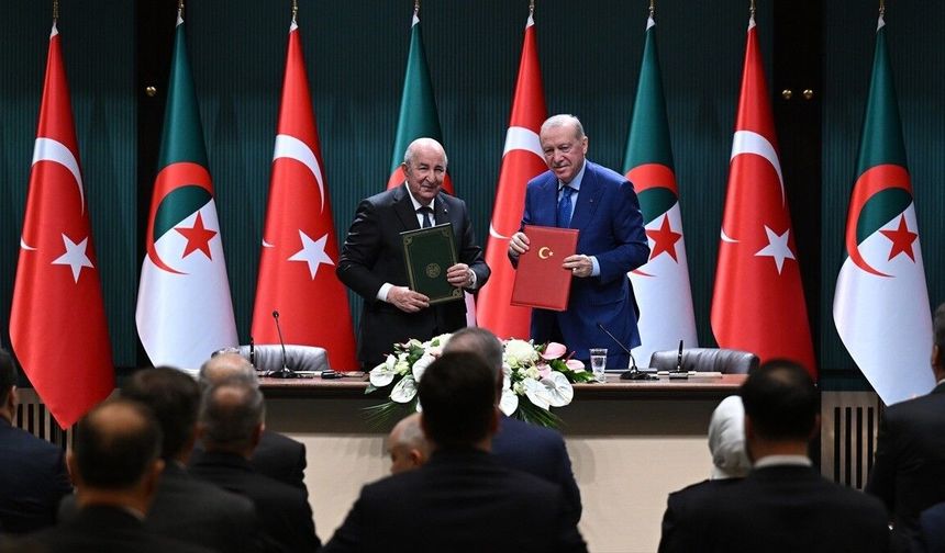 Türkiye ile Cezayir arasında önemli iş birliği! İmzalar atıldı…