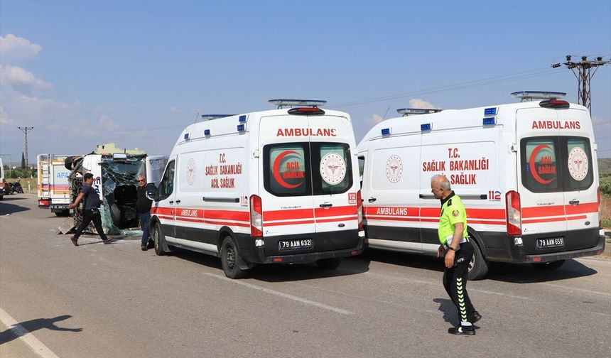 Kilis-Gaziantep yolunda can pazarı! Zincirleme kaza, yaralılar var…