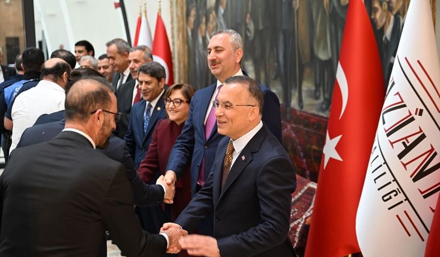 Gaziantep'te bayramlaşma programı düzenlendi