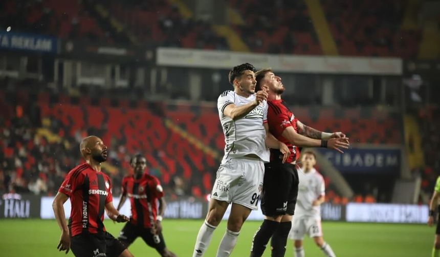 Gaziantep FK: 0 - Beşiktaş: 2 (Maç Özeti)
