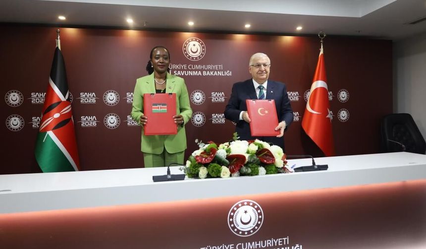 Türkiye ile Kenya arasında savunma iş birliği anlaşması! İmzalar atıldı…