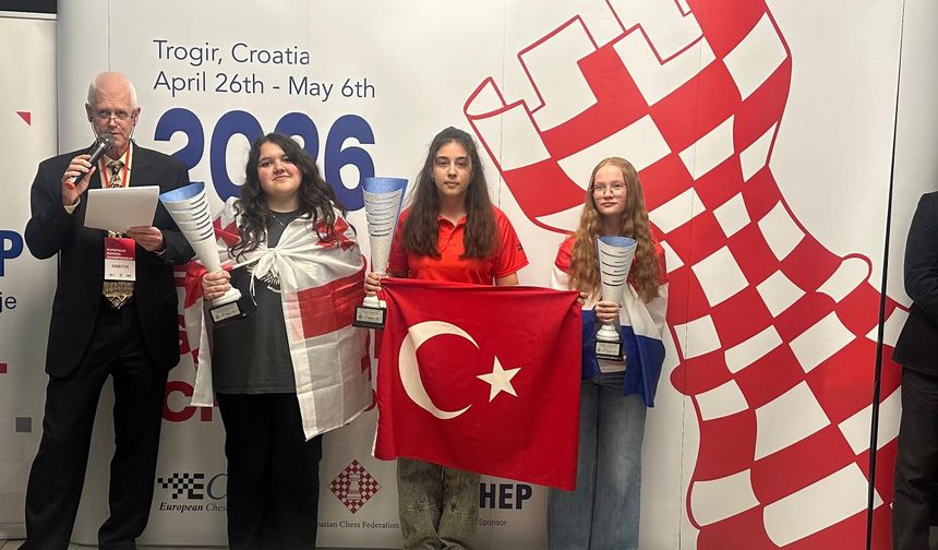 GKV'li Beren Kalyoncu’dan büyük başarı! Avrupa şampiyonu oldu