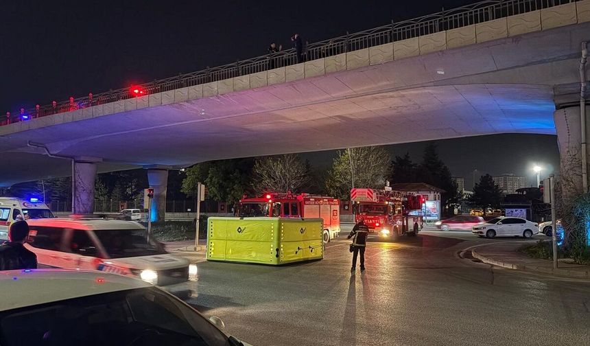 Köprüye çıkan şahıs, polisi teyakkuza geçirdi! İşte detaylar…