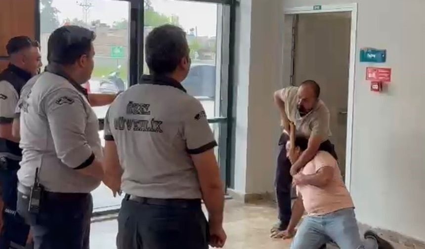 Nizip Devlet Hastanesi'nde gerçeği aratmayan rehine tatbikatı! İşte o anlar…